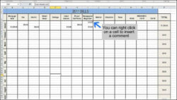 blank bill record keeping template doc