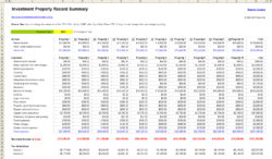 editable financial record keeping system template doc