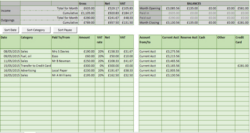 free blank client record keeping template doc