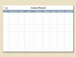 free blank corporate record keeping template sample