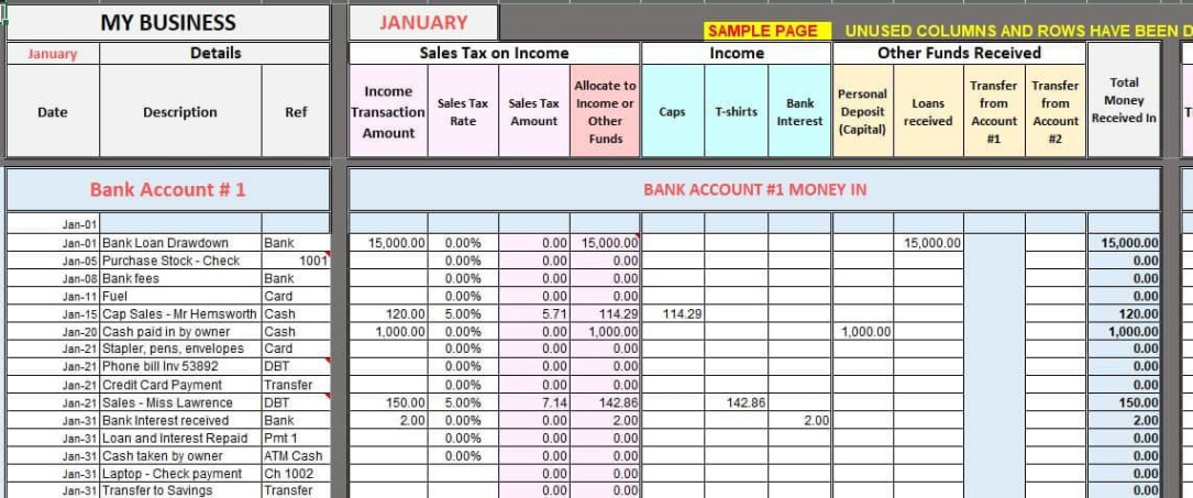 free blank corporate record keeping template sample