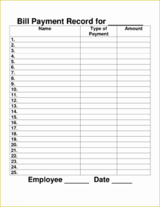 free  church record keeping templates sample