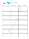 free editable homeschool record keeping template word