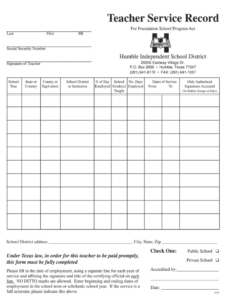 free  teacher record keeping template sample