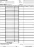 printable mileage record keeping template pdf