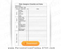 sample caregiver record keeping template pdf