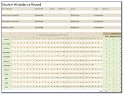 sample employee record keeping template example