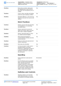 sample ppe record keeping template