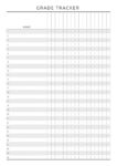 teacher record keeping template