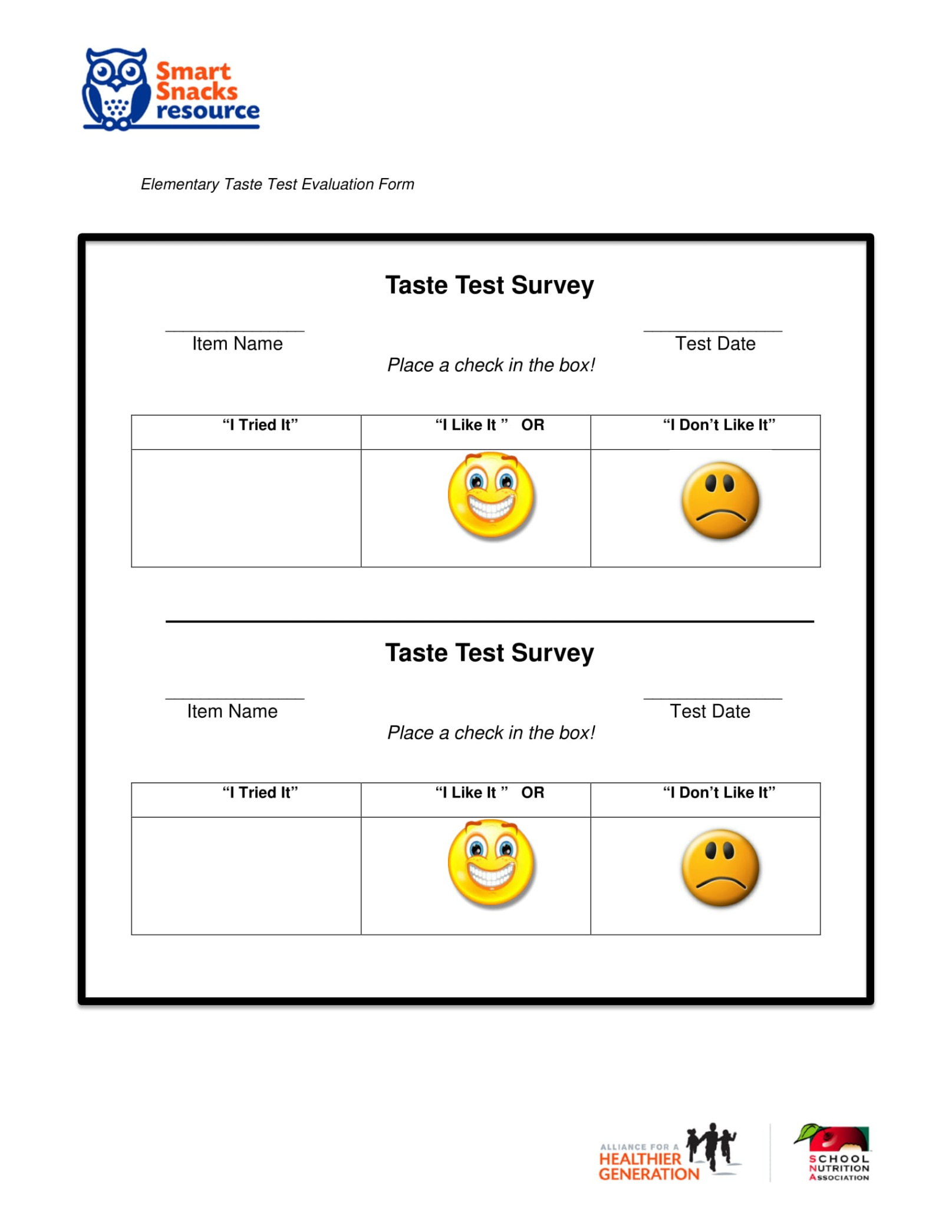 editable food development process record template word