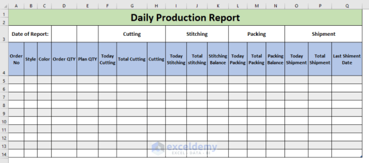 editable food manufacturing batch record template word