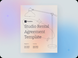 editable music recording studio rental contract template pdf