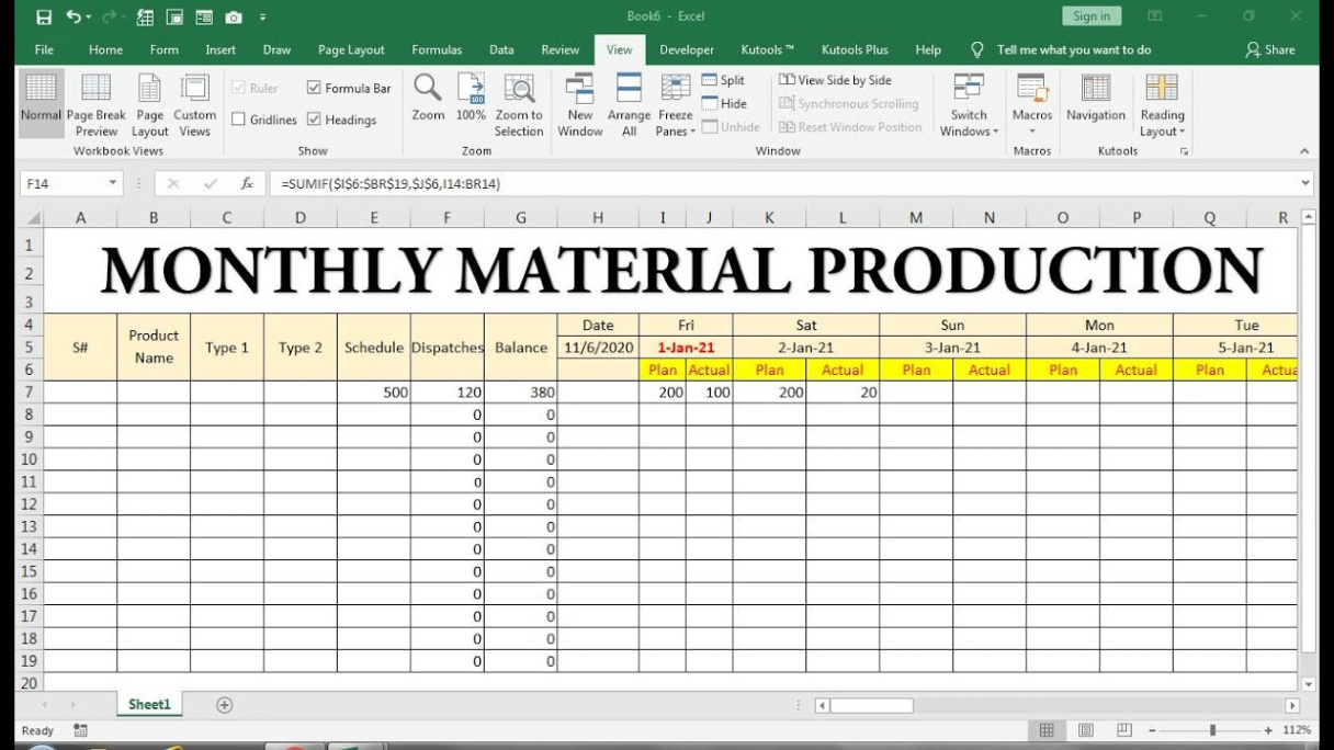 free editable daily food production record template word