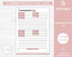 free  employee record of conversation template pdf