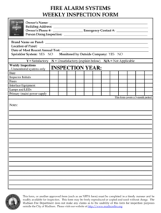 free printable commercial catering inspection record template doc