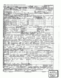 ambulance patient care record template