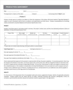 digital record label contract template example