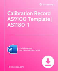 free blank 5 point transmitter calibration record template