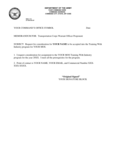 free editable air force memo for record template word