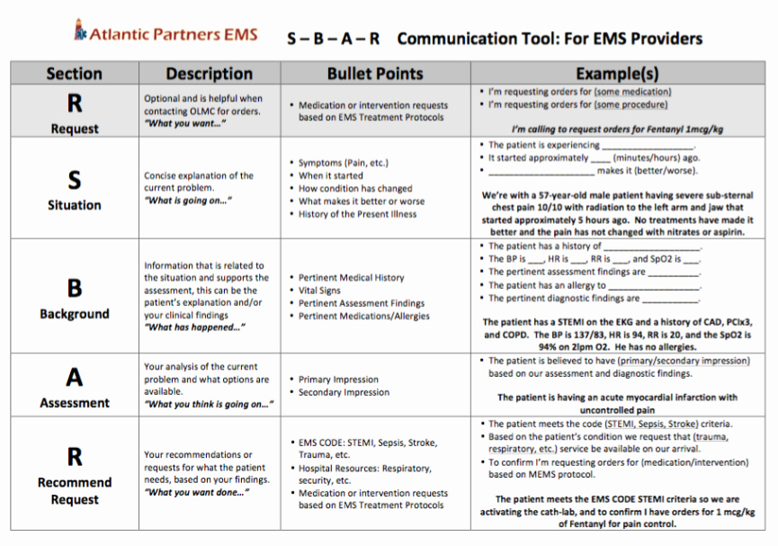 free editable ambulance patient care record template example