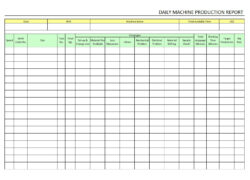 free editable crop production record template sample