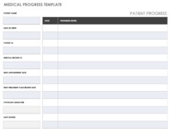 free editable personal medical record form template doc