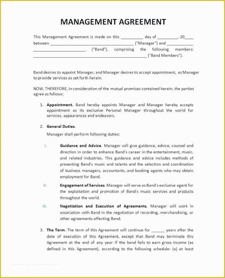 free  independent record label contract template example