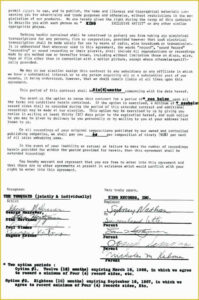 free printable independent record label contract template sample