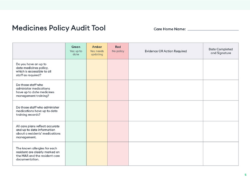 free sample adult medical record audit template example