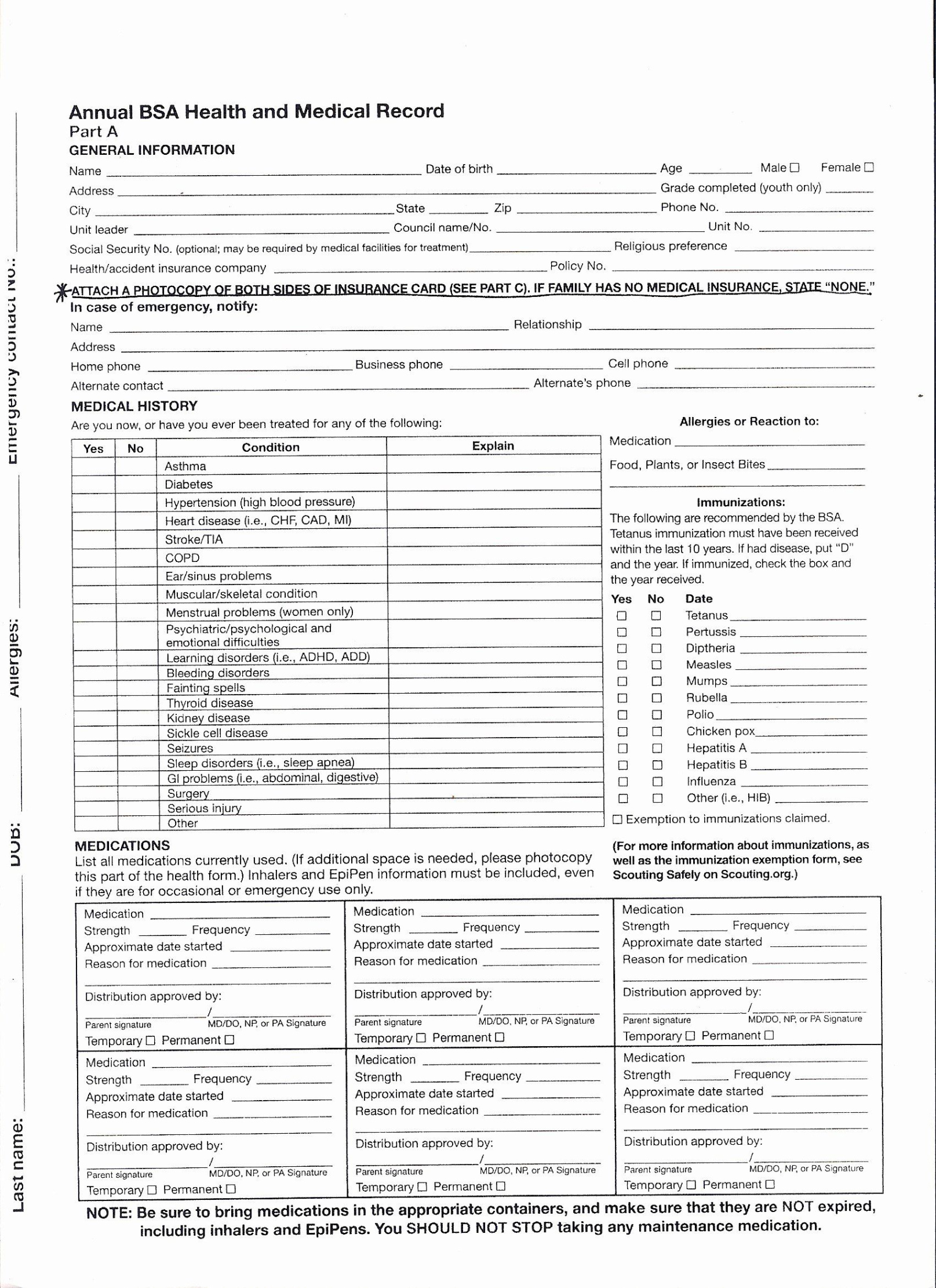 free sample eu personal health record template sample