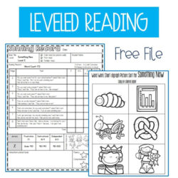 free sample running record template for preschool example