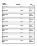 printable 100 word running record template word