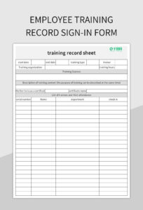 printable personal development record template word