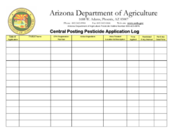 sample 3 year pesticide application record template excel