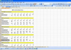 sample crop production record template excel