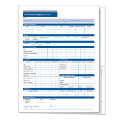 sample employee history record template excel