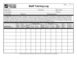 sample mot annual training record template sample