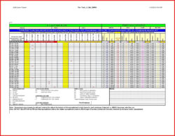 free printable employee sick leave record template sample