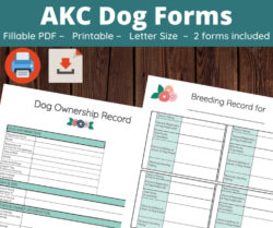 free sample dog breeding record keeping template example