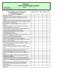 printable care home daily records template word