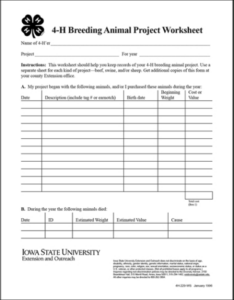 sample dog breeding record keeping template example