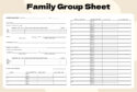 sample family group record template doc