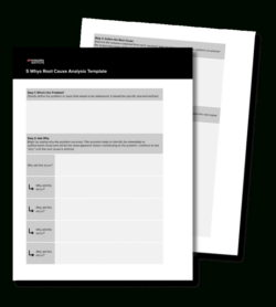 5 whys root cause analysis exercise template 5y root cause analysis template example