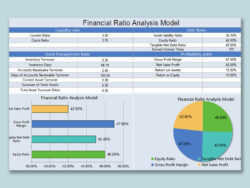 editable excel of financial ratio analysis modelxlsx  wps free templates return on investment analysis template doc