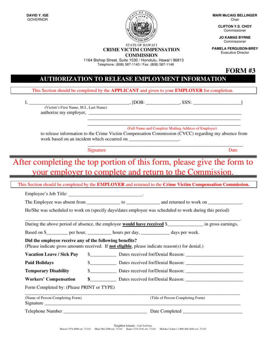 editable form 3 download printable pdf or fill online authorization to release authorization to release personal information template example