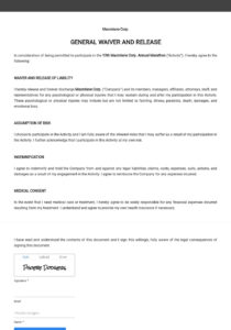 editable free waiver release template  download in word google docs apple pages outlook  template photo waiver release form template excel