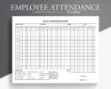 free blank daily attendance record template doc