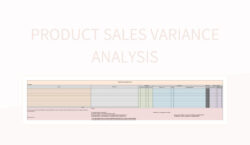 free free variance analysis templates for google sheets and microsoft excel  slidesdocs balance sheet variance analysis template doc