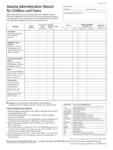 free  pet vaccination record template doc