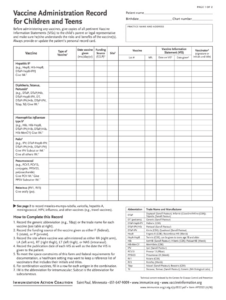 free  pet vaccination record template doc